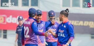 आइसिसी एकदिवसीय क्रिकेट विश्वकप छनोट: वेस्ट इन्डिजविरूद्ध बलिङ गर्दै नेपाल