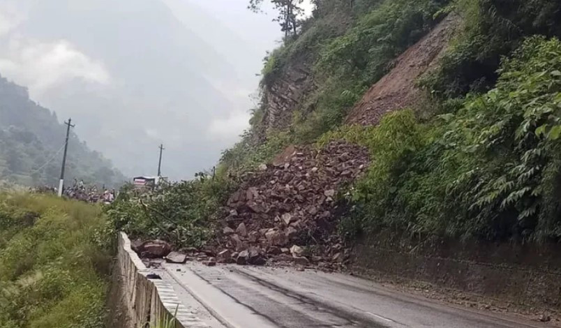 मुग्लिन-नारायणगढ सडकखण्ड पुनः अवरुद्ध