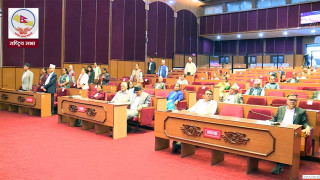 एमालेको अवरोधपछि राष्ट्रिय सभा बैठक स्थगित