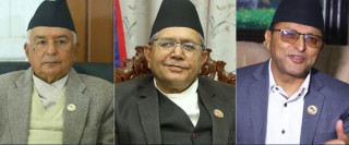 सभामुख  र राष्ट्रिय सभा अध्यक्षले गरे  राष्ट्रपतिसंग भेटवार्ता