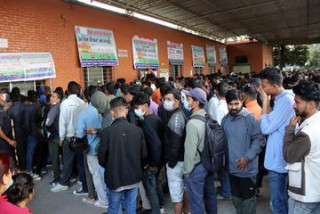 नयाँबसपार्कबाट २४ हजार ३ सय ४० यात्रुले लिए दसैँका लागि अग्रिम टिकट
