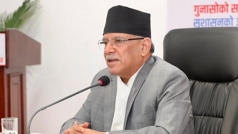 ८४ मा एक्लै चुनाव लडेर जित्छौँ : अध्यक्ष   प्रचण्ड