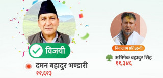 बझाङ प्रदेशसभा-१ मा एमाले उम्मेदवार दमनबहादुर भण्डारी विजयी