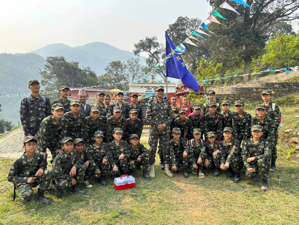 तनहुँका २५ विद्यालयमा ‘ग्रीन आर्मी’ कार्यक्रम