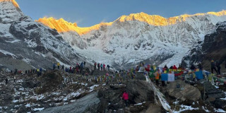 अन्नपूर्ण पदमार्गमा घट्न थाले पर्यटक