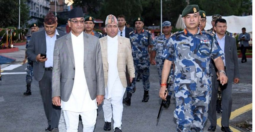 सशस्त्र प्रहरीसँग मेरो पुरानो साइनो छ :  गृहमन्त्री लेखक