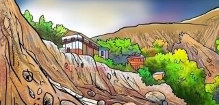 गोरखामा पहिरोले पुरिएर ५ जना बेपत्ता