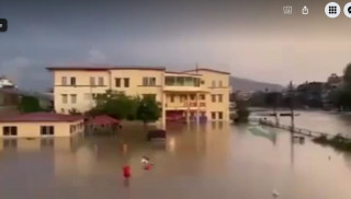 एमाले केन्द्रीय कार्यालयमा पस्यो मनोहरा नदीको बाढी , बागमती करिडोर डुबानमा