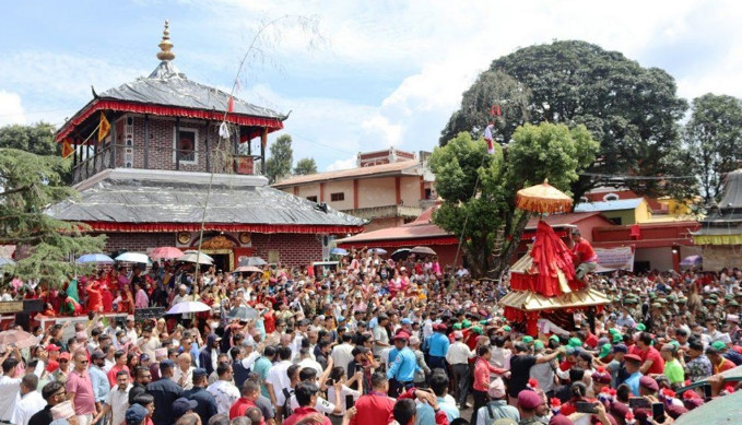 पाल्पामा आज ऐतिहासिक भगवती रथजात्रा, राष्ट्रपतिले अवलोकन गर्ने