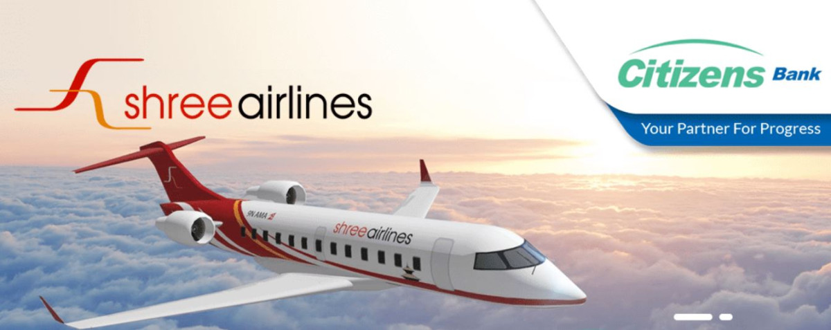 सिटिजन्स बैंकका कार्डबाहक र मोबाइल बैंकिङ्ग ग्राहकलाई श्री एयरलाइन्समा छुट