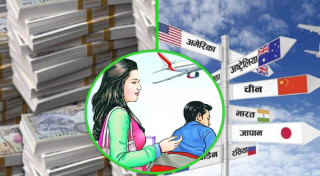 विदेश अध्ययनका लागि ३ महिनामा ३२ अर्ब बाहिरियो