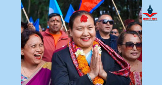 काठमाडौँ वडा नम्बर १६ मा रास्वपाकी रोजिना श्रेष्ठको विजयी