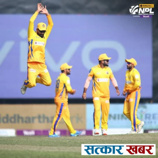 एनपीएलमा सुदूरपश्चिमको लगातार तेस्रो जित, लुम्बिनी ४५ रनले पराजित