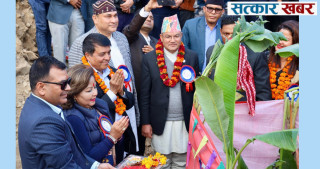 कैलालीमा जालपादेवी केबलकारको शिलान्यास, ५ अर्ब लागतको परियोजना सुरु