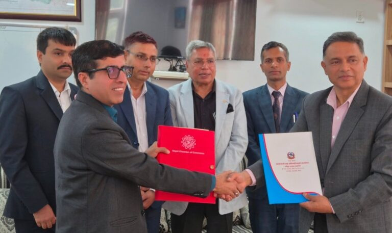 राष्ट्रिय तथ्याङ्क कार्यालय र नेपाल चेम्बर अफ कमर्सबीच आर्थिक गणना २०८२ सफल बनाउन समझदारीपत्र हस्ताक्षर